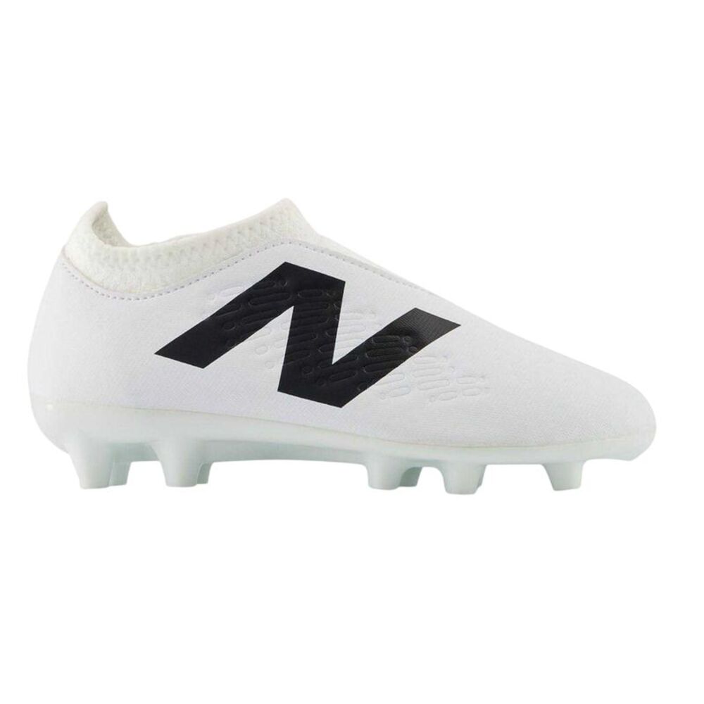 New Balance Childrens/Kids Tekela V4+ Magique Firm Ground Football Boots / White